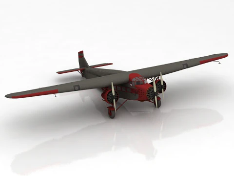 FA5 E Tigger II Fighter Aircraft 3D Model