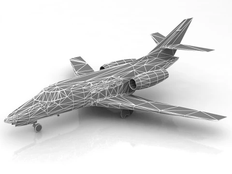 Dassault Falcon 10100 Private 3D Model