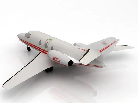 Dassault Falcon 10100 Private 3D Model