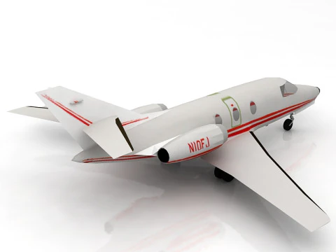 Dassault Falcon 10100 Private 3D Model