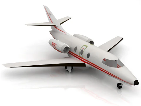 Dassault Falcon 10100 Private 3D Model