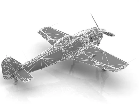 Focke Wulf Fw 190 Avi&atilde;o de Ca&ccedil;a Alem&atilde;o da Segunda Guerra Mundial Modelo 3D