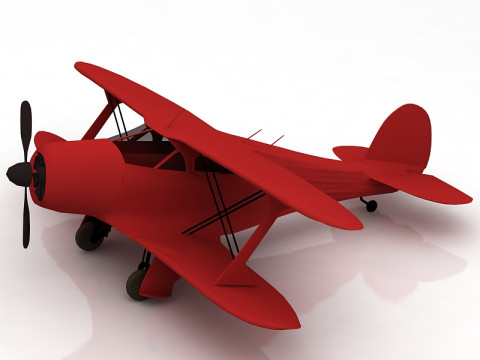 Beechcraft G 17S 3D Model