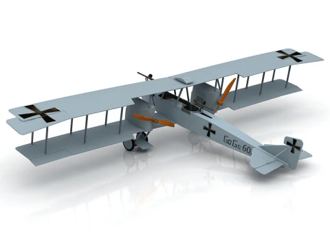 Gotha Gothaer Waggonfabrik 3D Model