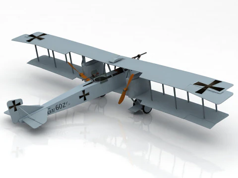 Gotha Gothaer Waggonfabrik 3D Model