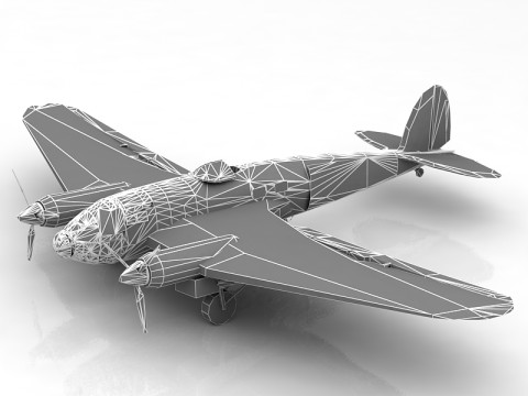 Heinkel HE 111 3D Model