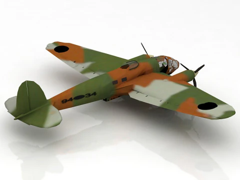 Heinkel HE 111 3D Model