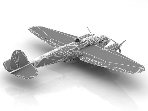 Heinkel HE 111 3D Model