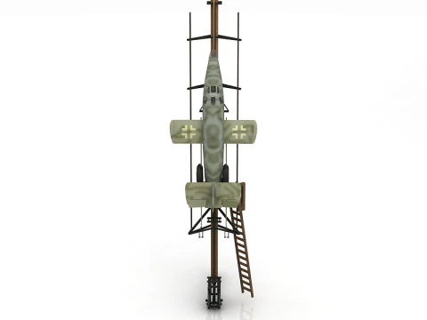 Bachem Ba 349 Natter 3D Model