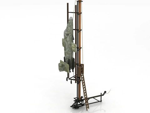 Bachem Ba 349 Natter 3D Model