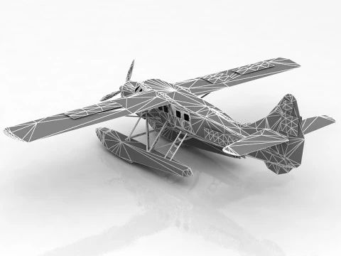 Havilland Canada DHC-3 Otter Aircraft 3D Model