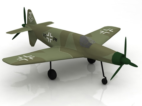 Dornier Do 335 Pfeil aereo Modello 3D