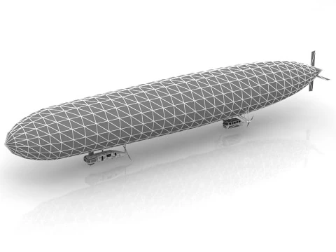 Zeppelin NT 3D Model