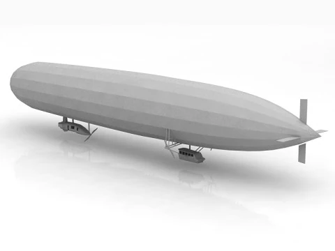 Zeppelin NT 3D Model