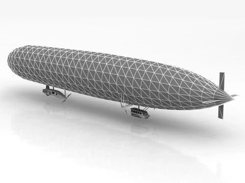Zeppelin NT 3D Model