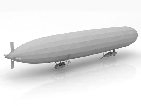 Zeppelin NT 3D Model