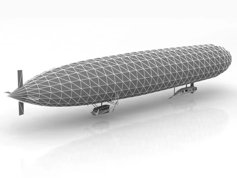 Zeppelin NT 3D Model
