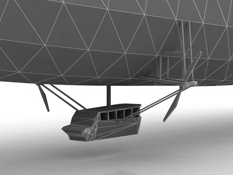 제플린 NT 3D 모델