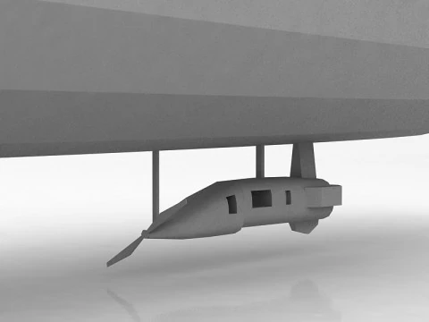 Zeppelin NT 3D Model
