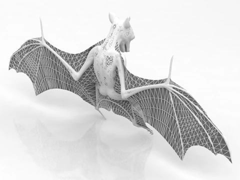 Pipistrello volante Modello 3D