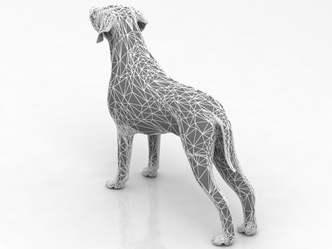 Немецкий пойнтер 3D Модель