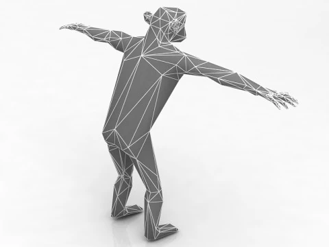 Chimp 3D Model