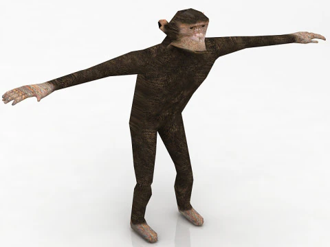 Chimp 3D Model