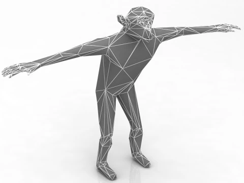 Chimp 3D Model