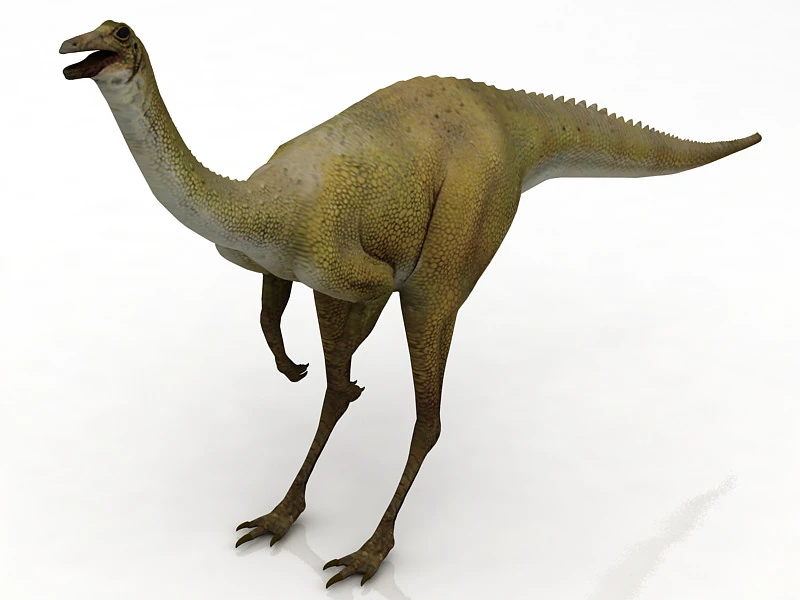 Gallimimus 3D Model .c4d .max .obj .3ds .fbx .stl .blend 