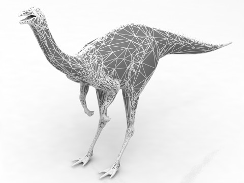 Gallimimo Modello 3D