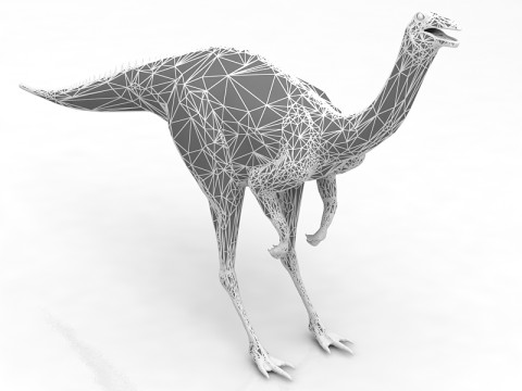 Gallimimo Modello 3D