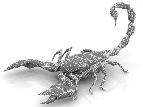 Scorpion - Agressive 3D Model
