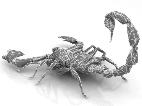 Scorpion - Agressive 3D Model