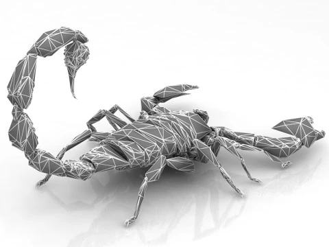 Scorpion - Agressive 3D Model