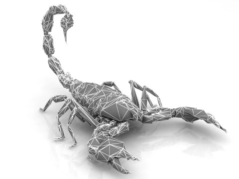 Scorpion - Agressive 3D Model