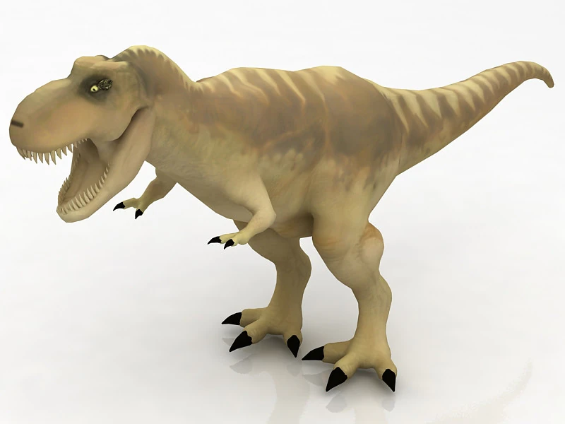 Tyrannosaurus Rex 3D Model .c4d .max .obj .3ds .fbx .stl .blend