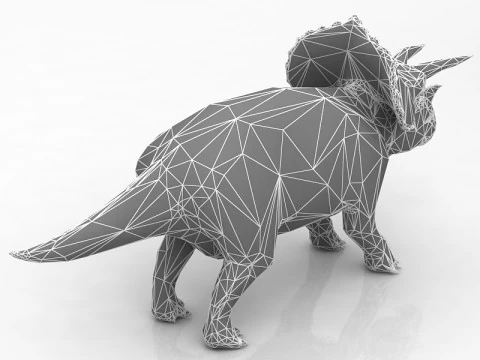 Triceratops 3D Model