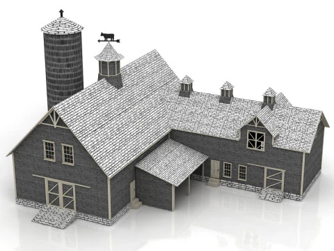 Modern Cozy House 3D Model