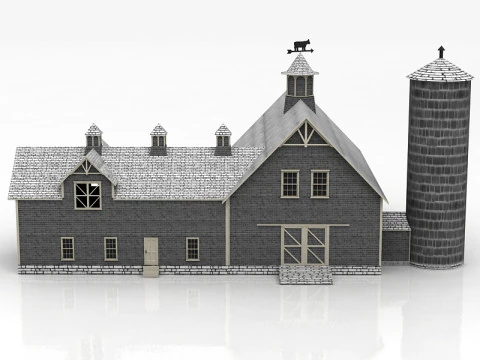 Modern Cozy House 3D Model