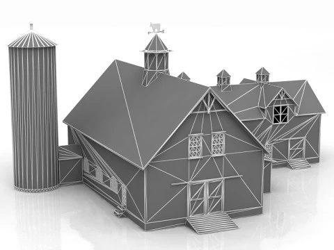 Modern Cozy House 3D Model