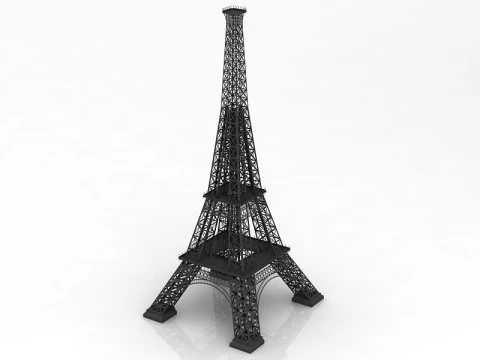 Eiffel Tower 3D Model