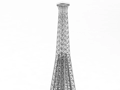 Eiffel Tower 3D Model