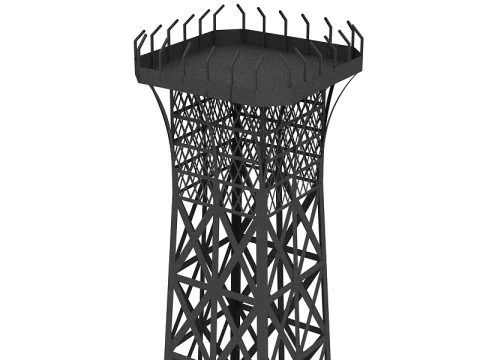 Eiffel Tower 3D Model