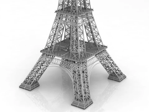 Eiffel Tower 3D Model