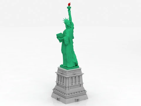 Statue of Liberty 3D Model