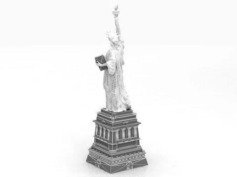 Statue of Liberty 3D Model