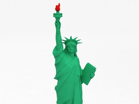 Statue of Liberty 3D Model