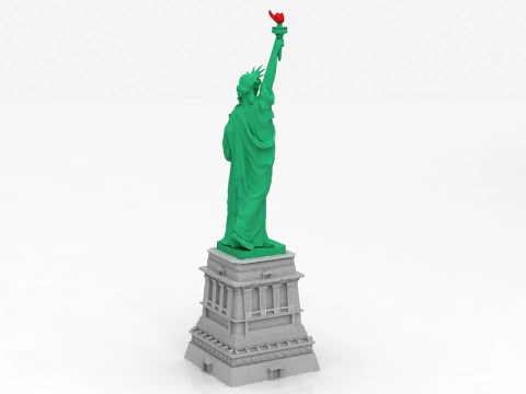Statue of Liberty 3D Model