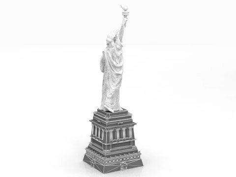 Statue of Liberty 3D Model