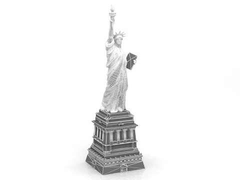 Statue of Liberty 3D Model